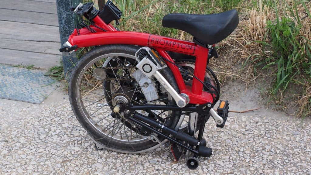 Brompoton folding bike