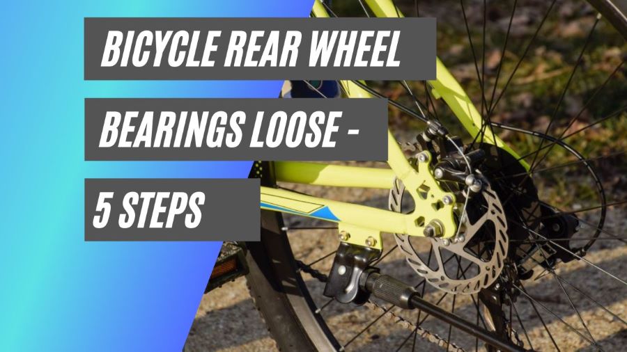 Bicycle rear wheel bearings loose
