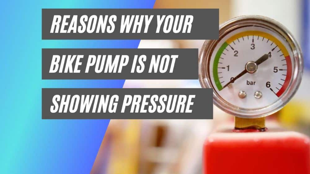why your bike pump is not showing pressure