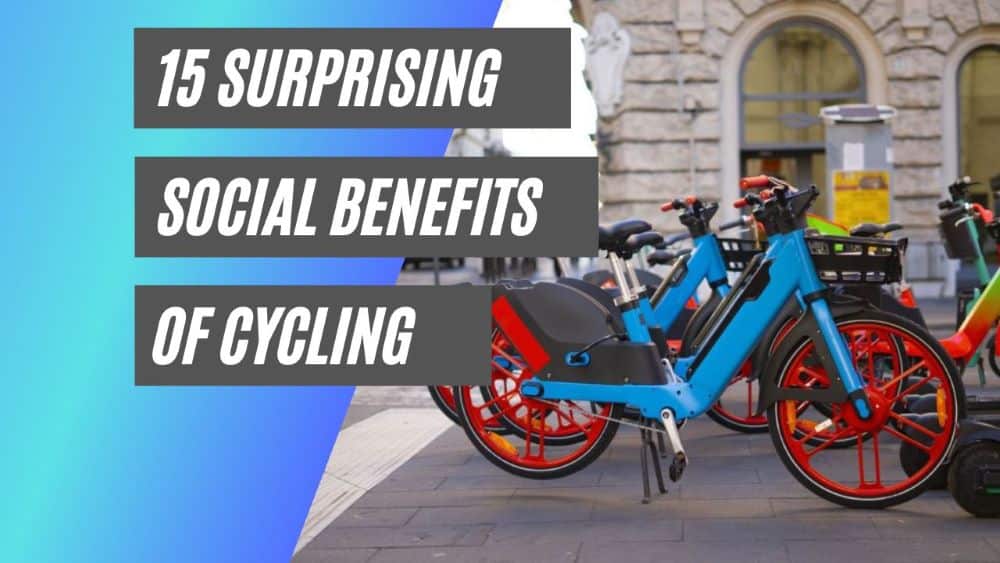 Social benefits of cycling