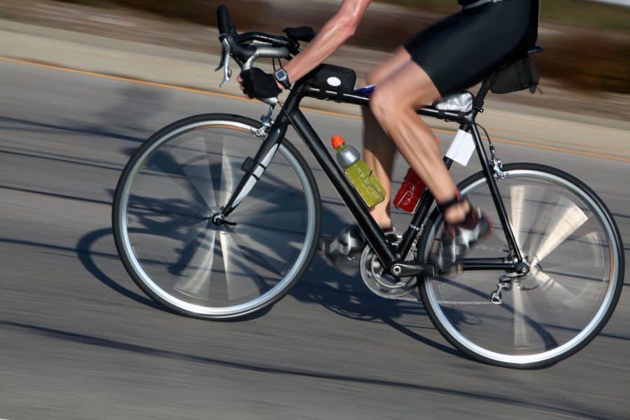 cycling without hyperextension - good for knees