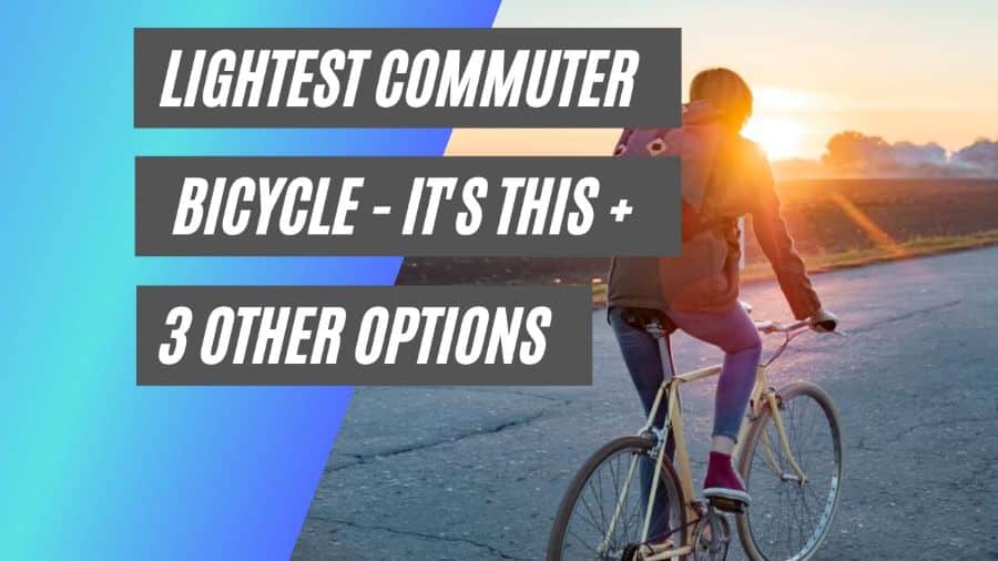 lightest commuter bicycle