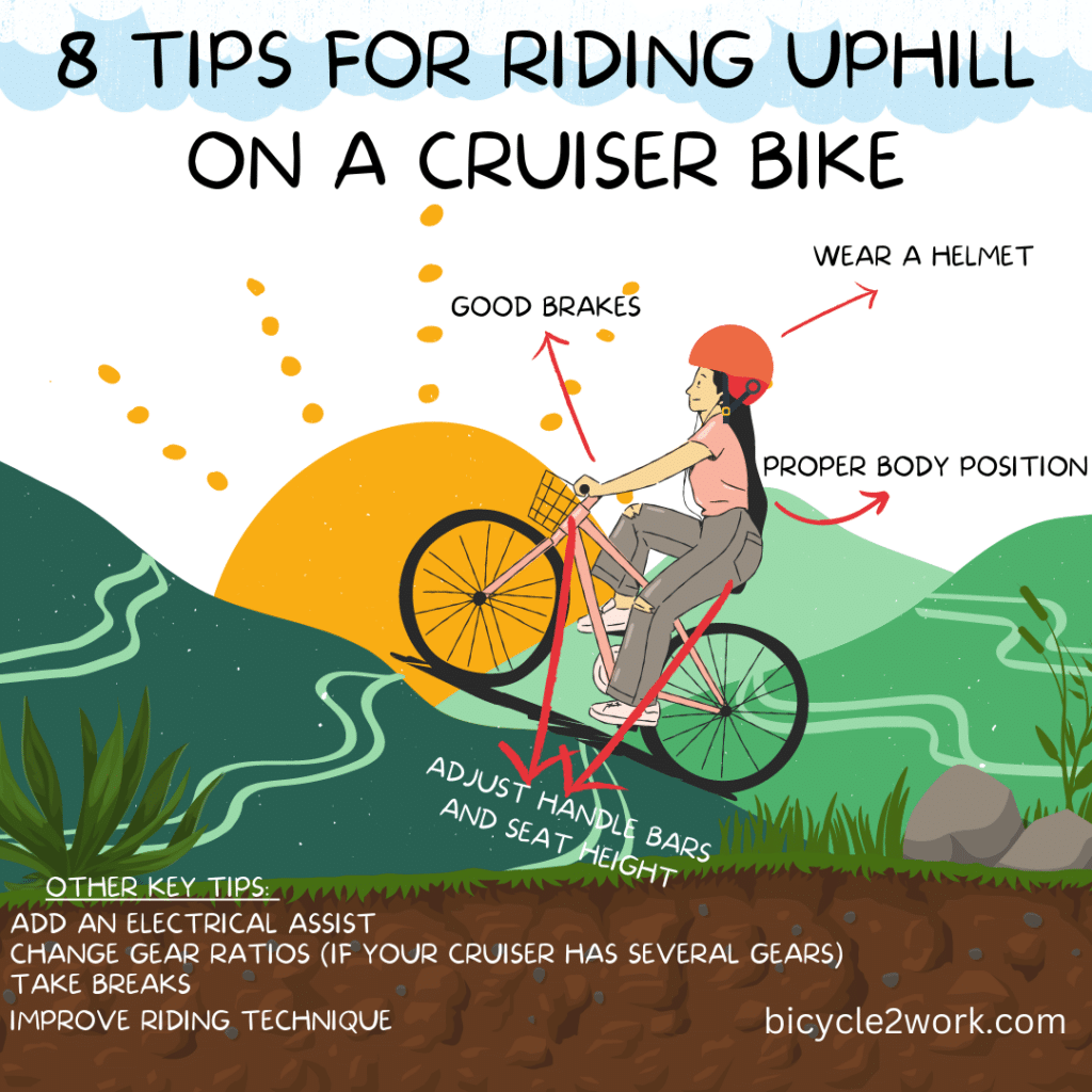 tips on how to ride a bike up a hill